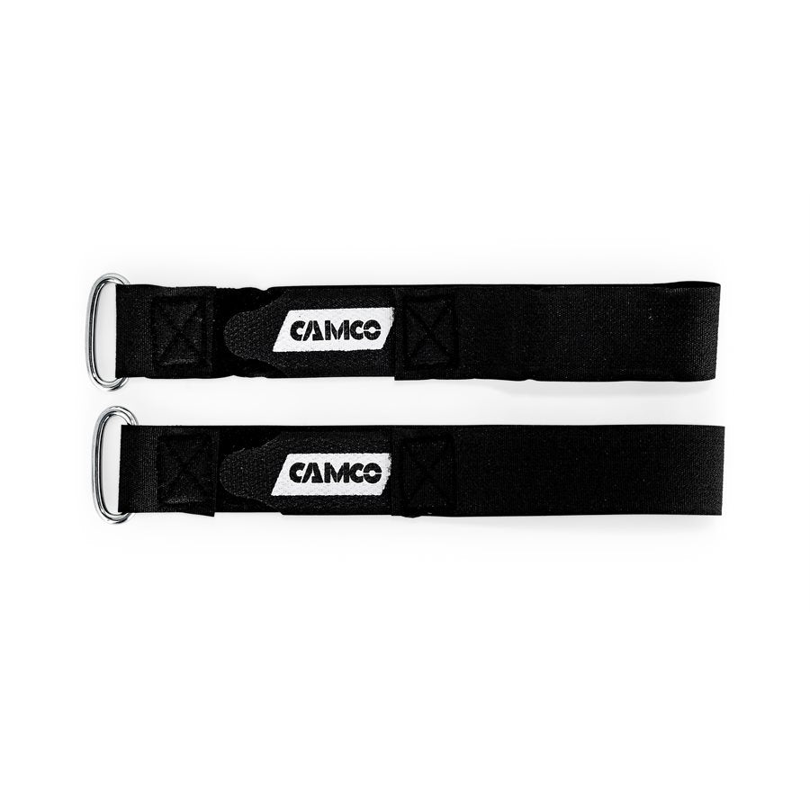 Camco Awning Arm Safety Strap, 12 in Length, Set of 2 - 42503