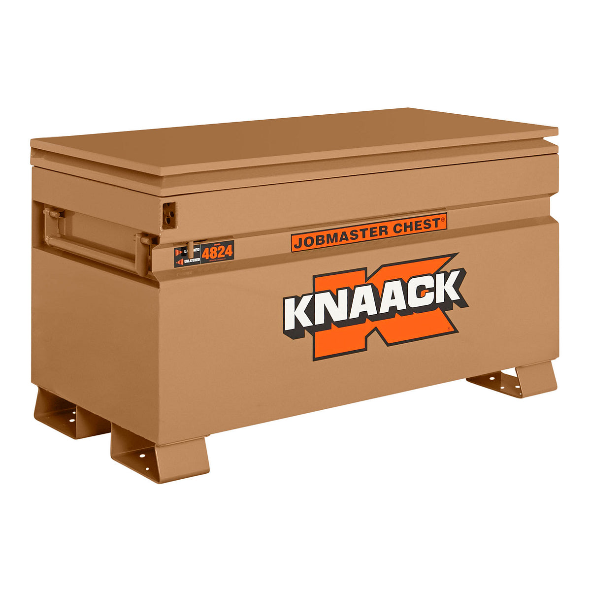 KNAACK Tool Box, Steel, 24 in Width x 48 in Length x 28-1/2 in Height, 16 Cubic ft Capacity - 4824-KL