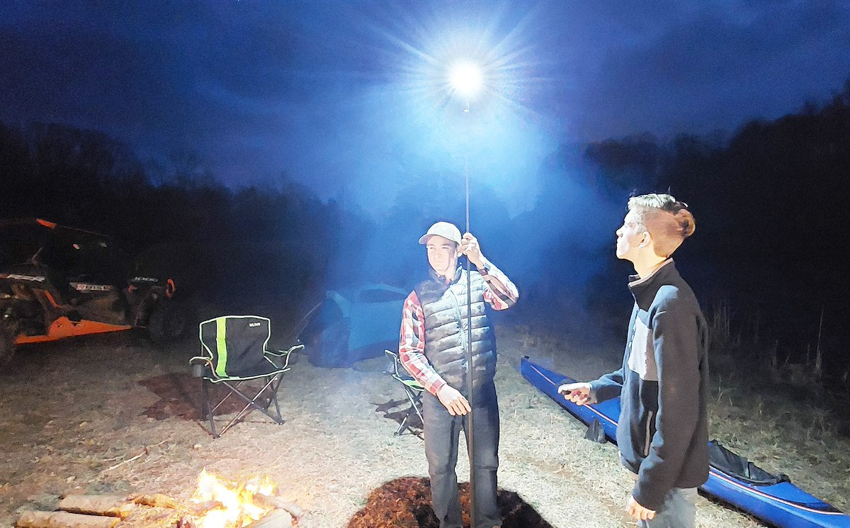 STKR Concepts Camp Site Light, IS54 Waterproof Rated For Outdoor Use - 12679