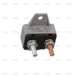 Pollak Circuit Breaker, 40 amp/12 V DC, With 90 Mounting Bracket - 54-240PL