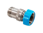 Camco Fresh Water Pressure Regulator, Stainless Steel, Preset Pressure Range of 50-60 PSI - 40054