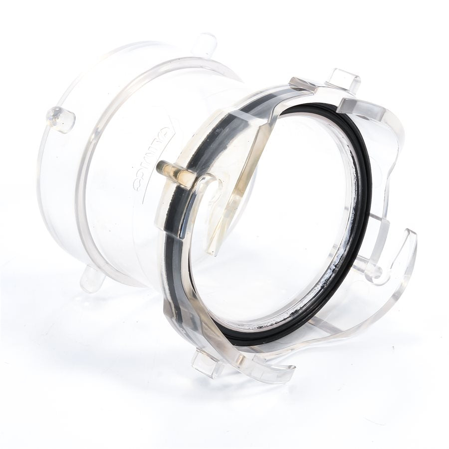 Camco Sewer Hose Connector, 3-1/2 in Straight Hose Adapter - 39562