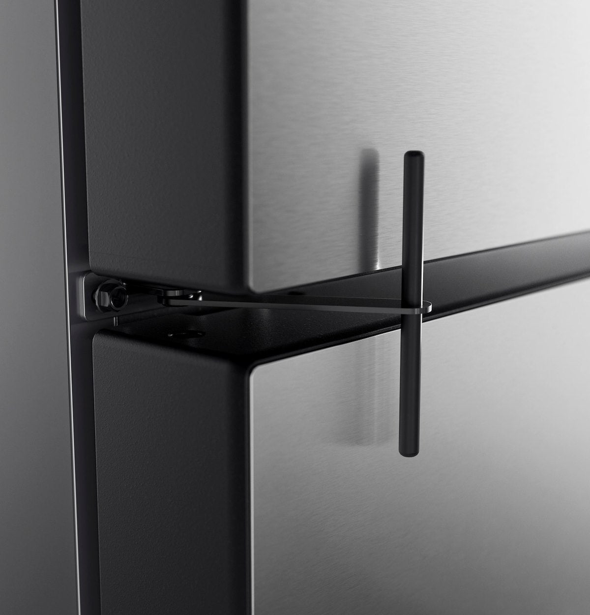 GE Appliances Refrigerator, Dual Compartment 2 Door Refrigerator With Top Freezer, 9.8 Cubic ft, 13.5 amp/12 V DC - PPV10R5YRSS