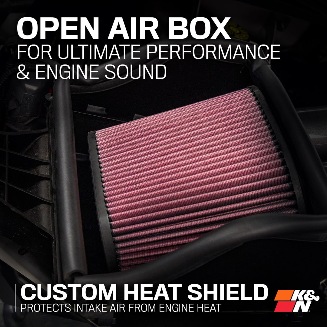 K&N Air Cleaner Assemblies and Air Intake Kits 57-1533 product image 7