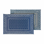 Faulkner Patio Mat, 20 ft Length x 8 ft Width, Blue - 48704