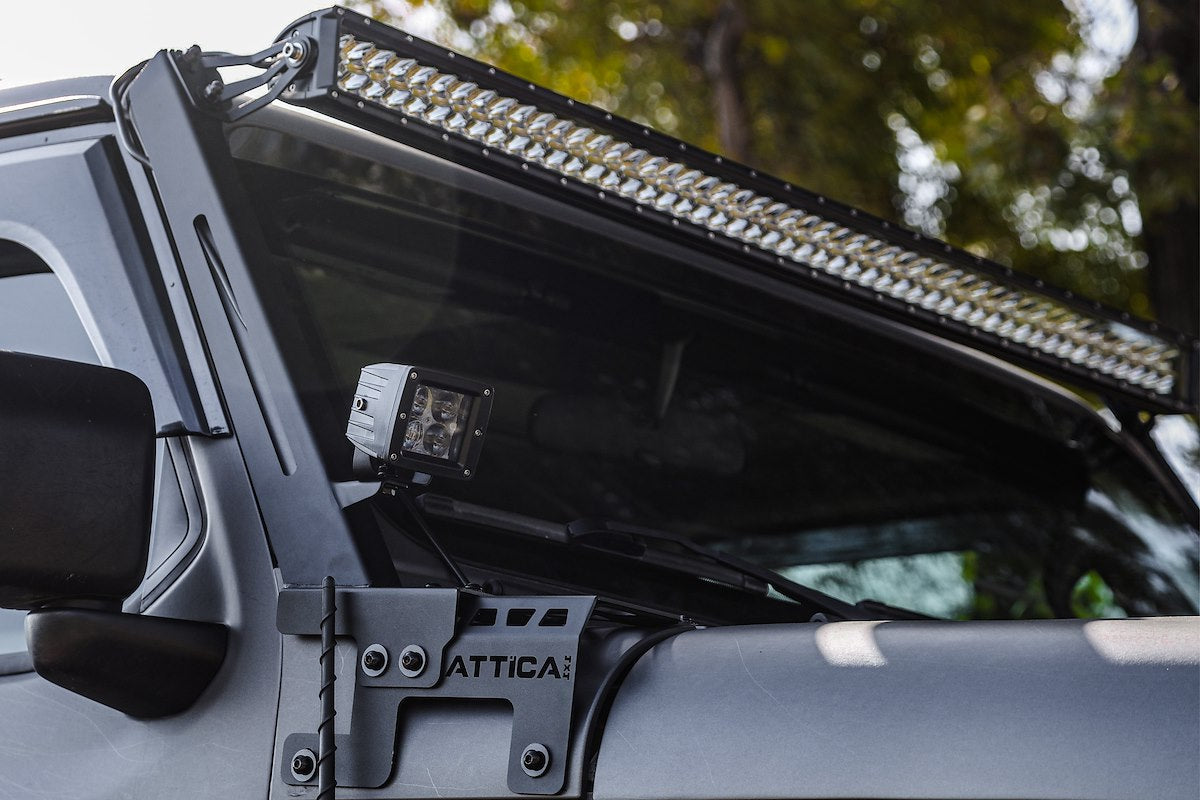 Attica 4x4 Auxiliary Light Mounting Bracket ATTJL01E104-BX product image 13