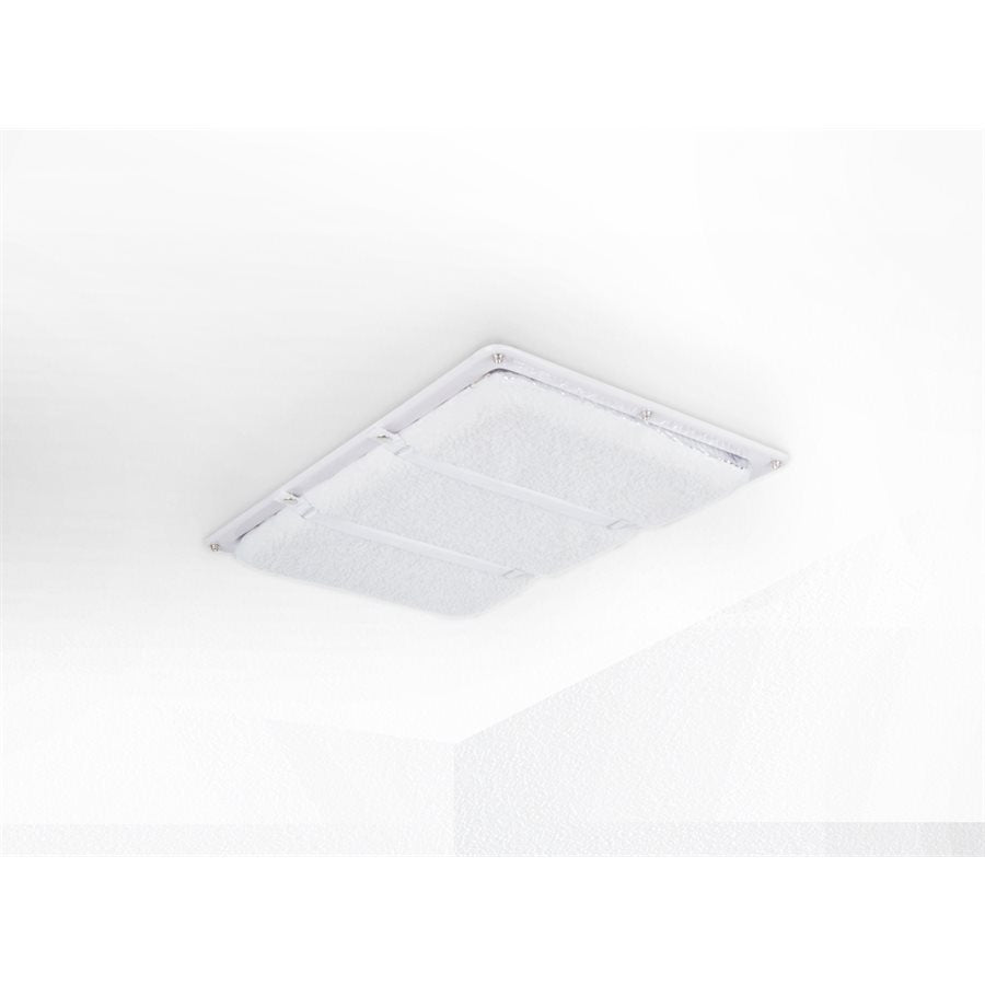 Camco Roof Vent Insulation, For 14 in x 22 in Skylight Vents, 4-1/2 in Foam With Reflective Backing, With 2 Adjustable Straps - 45197