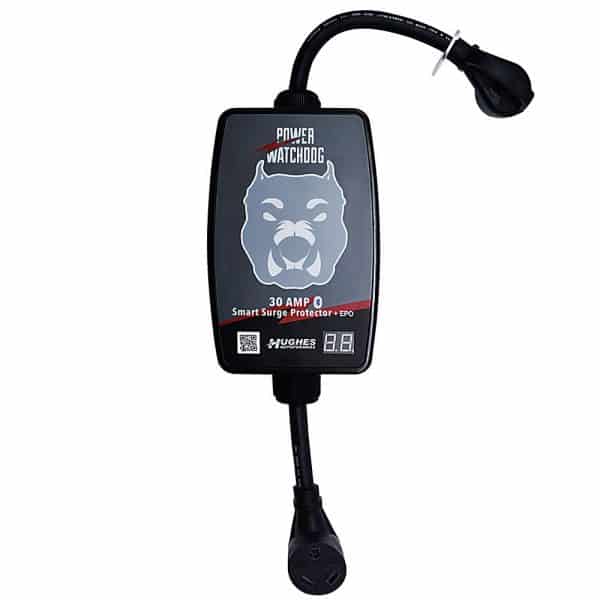 Hughes Auto Surge Protector, 2400 Joules Of Advanced Surge Protection, 30 amp, Bluetooth Connectivity - PWD30-EPO