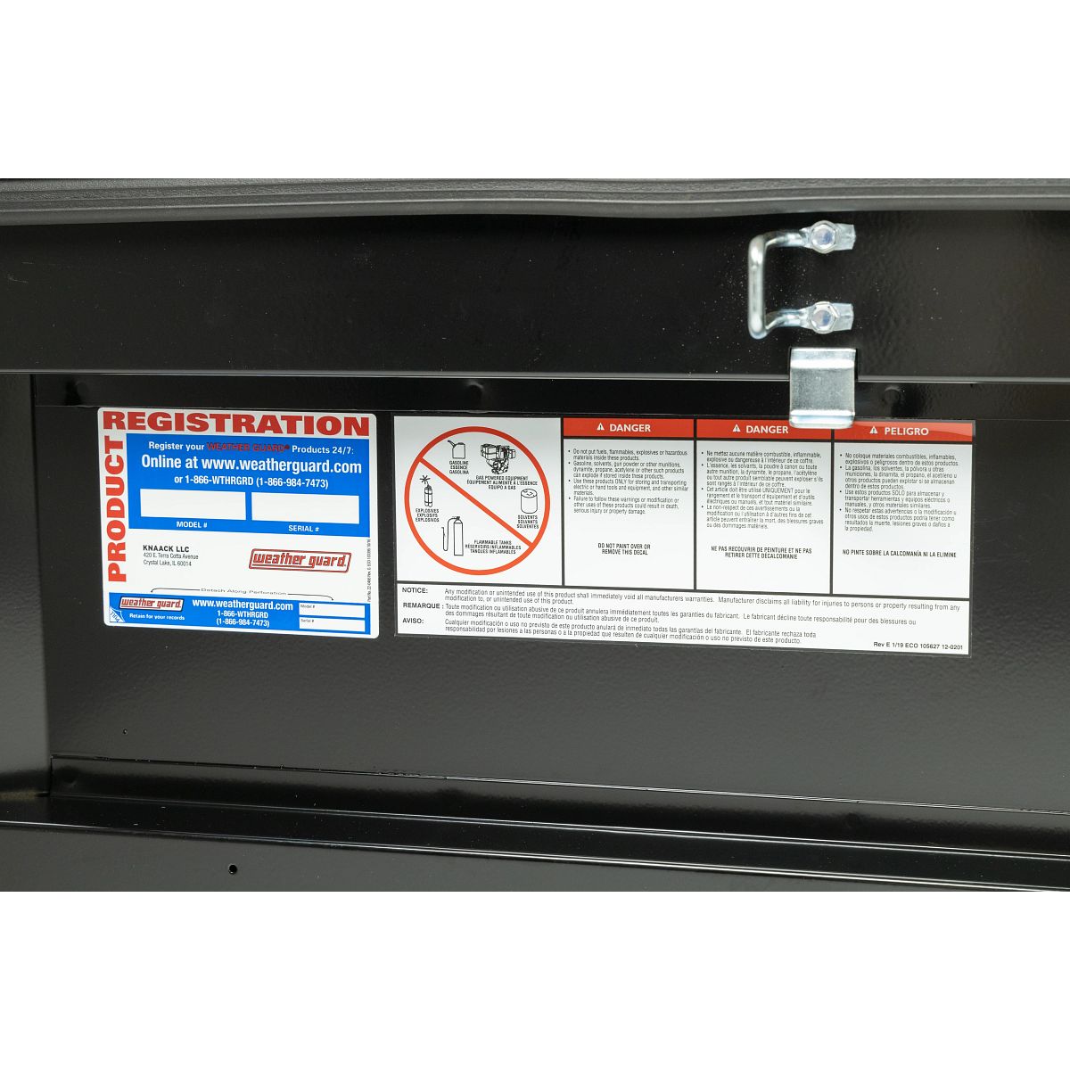 Weather Guard Truck Toolboxes & Side Boxes 126-5-04 product image 10