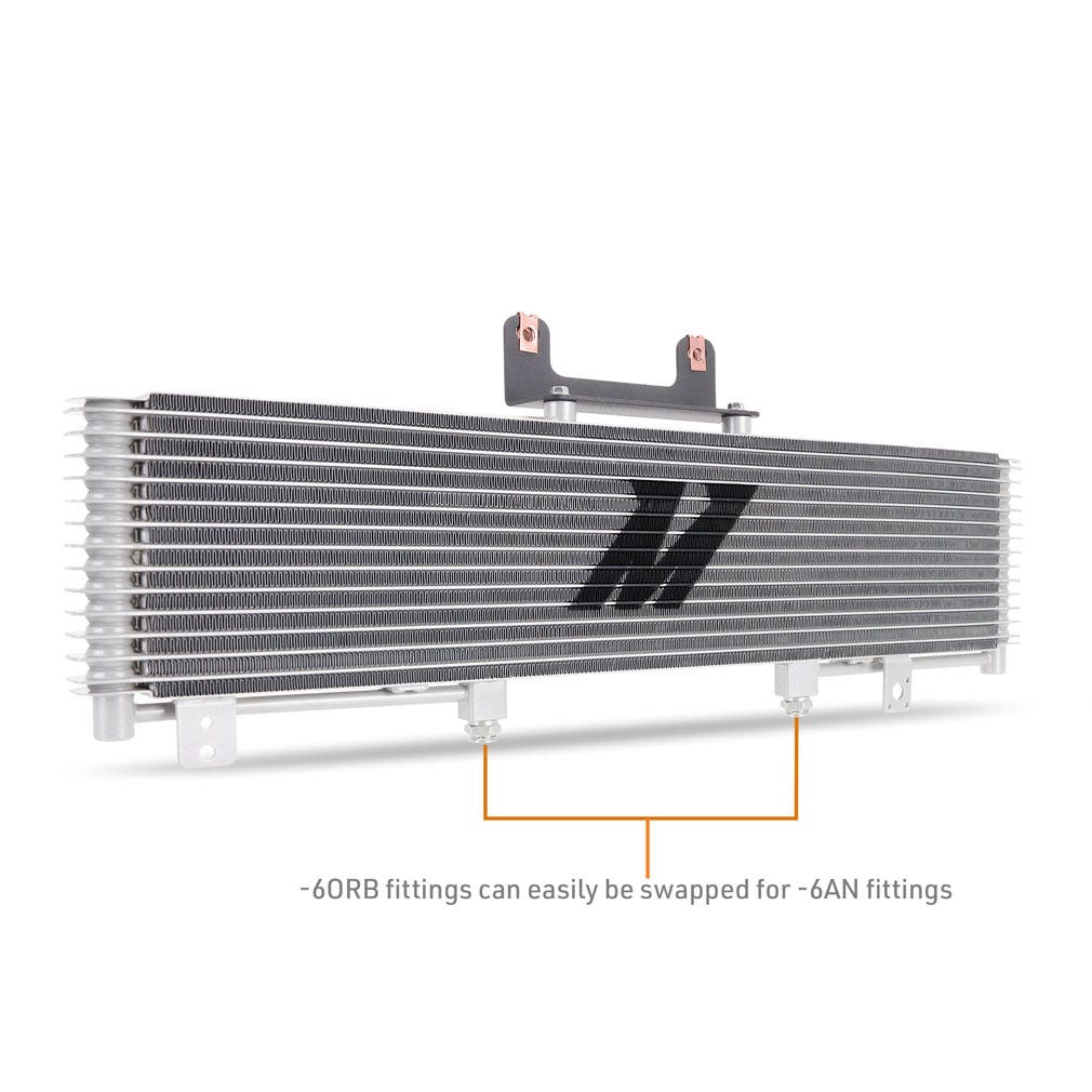 Mishimoto Fluid Cooler, 27 in Length x 6 in Height x 1.25 in Depth Core Dimension, 0.65 qt, 14 Row Cooler - MMTC-GMT-99