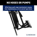 Lewmar Anchor, 3000 lb Holding Strength, Holds Up To 22 ft Length Boat, 12-1/2 in Length x 6-1/4 in Width x 54 in Height - 2024008743