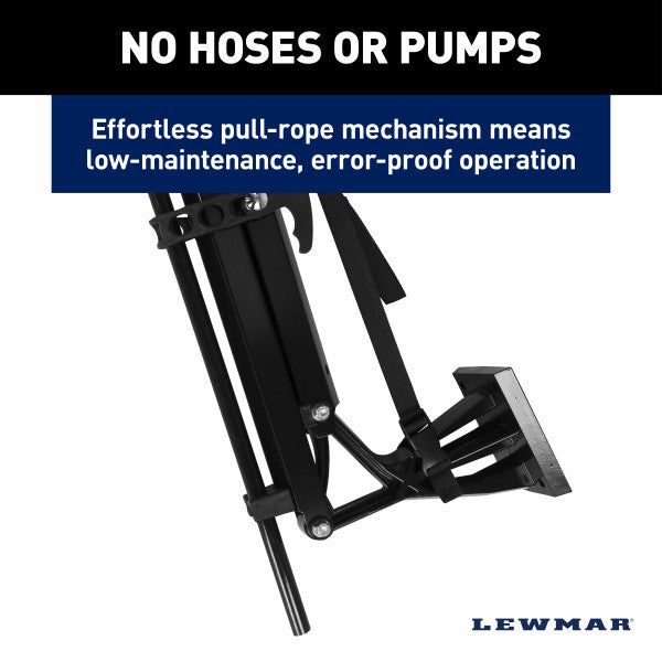 Lewmar Anchor, 3000 lb Holding Strength, Holds Up To 22 ft Length Boat, 12-1/2 in Length x 6-1/4 in Width x 54 in Height - 2024008743