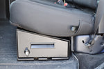 Dee Zee Under Seat Storage Unit, 3 compartments, 11-1/2 in Length x 52-1/4 in Width x 7-1/2 in Height, Black - DZ701