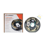Lippert Trailer Brake Assembly, Replaces Lippert Assembly 10 in Diameter x 2-1/4 in Width, 3500 lb Axle Capacity - 296649