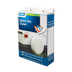 Camco Spare Tire Cover, Fits 29-3/4 in Diameter Tires, Arctic White - 45343
