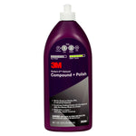 3M Marine Wax, Removes P1000 And Finer Scratches On Gelcoat/Restores High Gloss, 32 oz Bottle - 30344