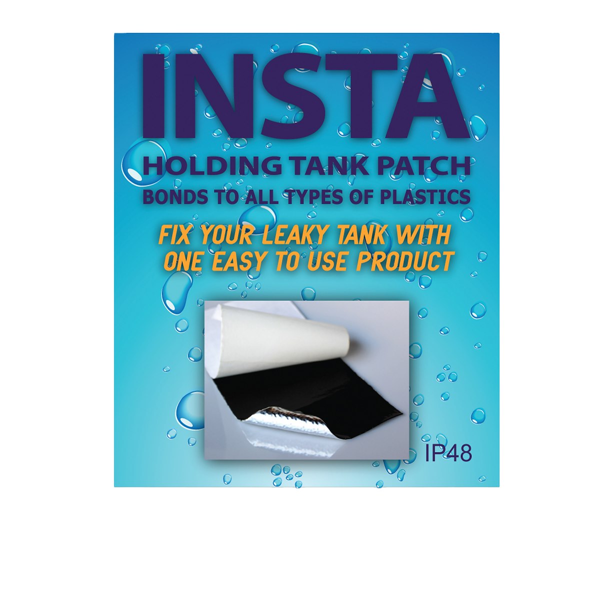 Specialty Recreation Holding Tank Adhesive, 8 in Length x 4 in Width - IP48