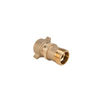 Camco Fresh Water Pressure Regulator, Brass, Preset Pressure Range of 40-50 PSI, Complies With CA and VT Regulations For Brass Content - 40055
