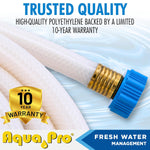 Aqua Pro Fresh Water Hose, 1/2 in Diameter, 50 ft Length, 120 PSI Working Pressure - W20865
