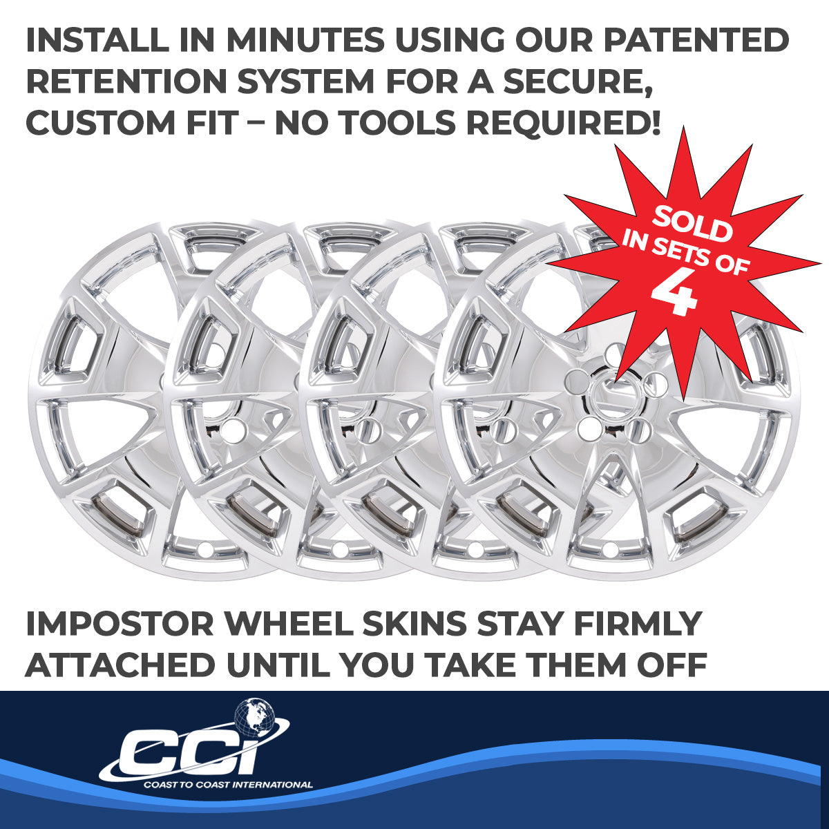 Coast2Coast Wheel Skins & Styled Wheel Covers IMP476X product image 5