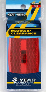 Optronics MC32 Series Red Clearance Light, 4 in, 12V DC - MC32RBS