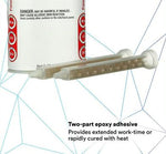 3M Adhesive, Used To Bond Steel/Aluminum/SMC/FRP, 200 Milliliter Cartridge - 08115