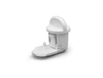 B&B Molders Lock Cylinder, Polar White, B&B Cross Reference 433PW-A - 94156