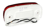 RV Designer Trailer Light, LED Bulb, Red, 4.13 in Width x 2 in Height - L903