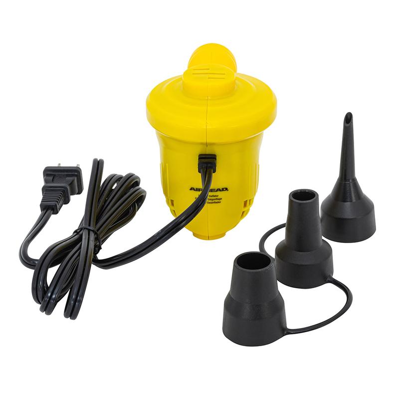 Airhead Air Pump, 120 V, Yellow And Black - AHP-120MP