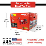 Fill-Rite Liquid Transfer Tank Pump, Diesel/Gasoline/Kerosene/E15/Biodiesel Up To B20, 12 V DC, 20 gal Per Minute - FR4210H