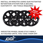 Coast2Coast Wheel Skins & Styled Wheel Covers IWCIMP483BLK product image 5