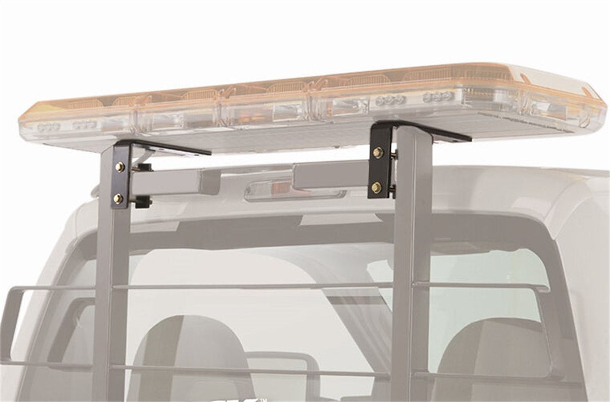 BackRack Headache Rack Light Mount, Black - 91006