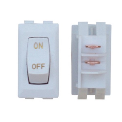 Valterra Interior Light Switch, 16 amp At 125 V AC/3/4 HP/UL/CSA/VDE, 1.125 in x 0.55 in Cutout Size, 1.23 in x 0.68 in Overall Size - DG110UGVP