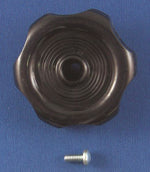 Strybuc Window Crank Knob, 7/8 in Shaft, Black - 743CE BLK