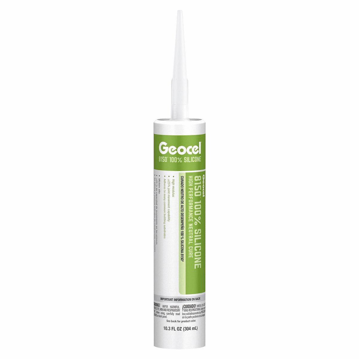 Geocel Caulk Sealant, 8150, 10.3 oz Cartridge - GC68125