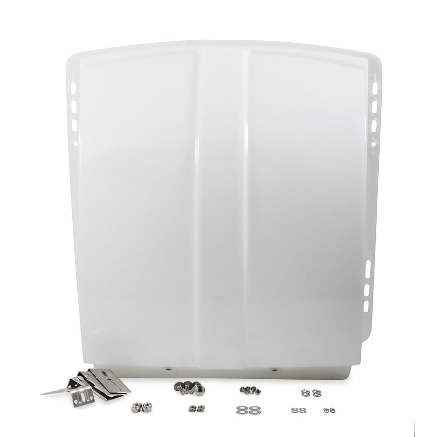 Camco Roof Vent Cover, For 14 in x 14 in Vents, White, Also Use New Number 40431 - 40433