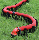 Valterra Sewer Hose Support, 20 ft Length, 4-1/2 in Sewer End Height x 7-1/4 in RV End Height, Red - S2000R