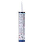 Lippert Caulk Sealant, 1021 Low VOC/Alpha Systems N102101TLCI, Black, 10.3 oz Cartridge - 862145