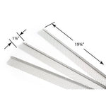 Camco Bug Screen - RV Appliance, 19-3/4 in Length x 1-5/16 in Width, Stainless Steel, Model RS500, Pack Of 3 - 42148
