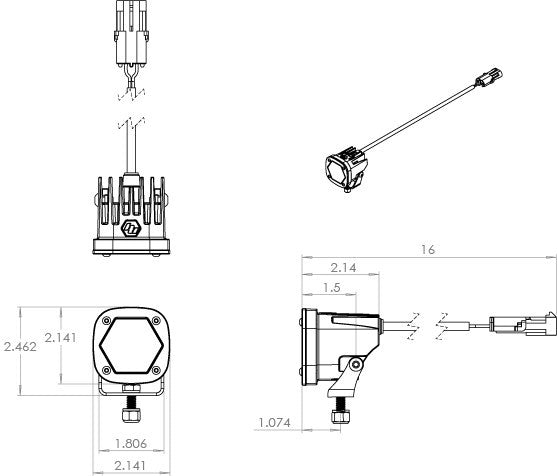 Baja Designs Auxiliary Light 387805 product image 3