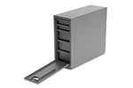 Dee Zee Tool Box, Wheel Well With 5 Drawers, Black Powder Coated Steel, 20.5 in Length x 8.5 in Width x 18.88 Height - DZ95D