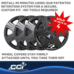Coast2Coast Universal Wheel Covers IWC42215BLK product image 4