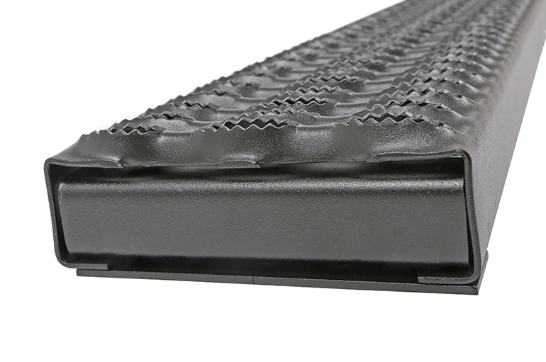 Dee Zee Running Board, Black, Steel, 7 in Width x 90 in Length - DZ15321S