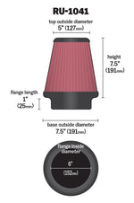 K&N Filters RU-1041 product image 4