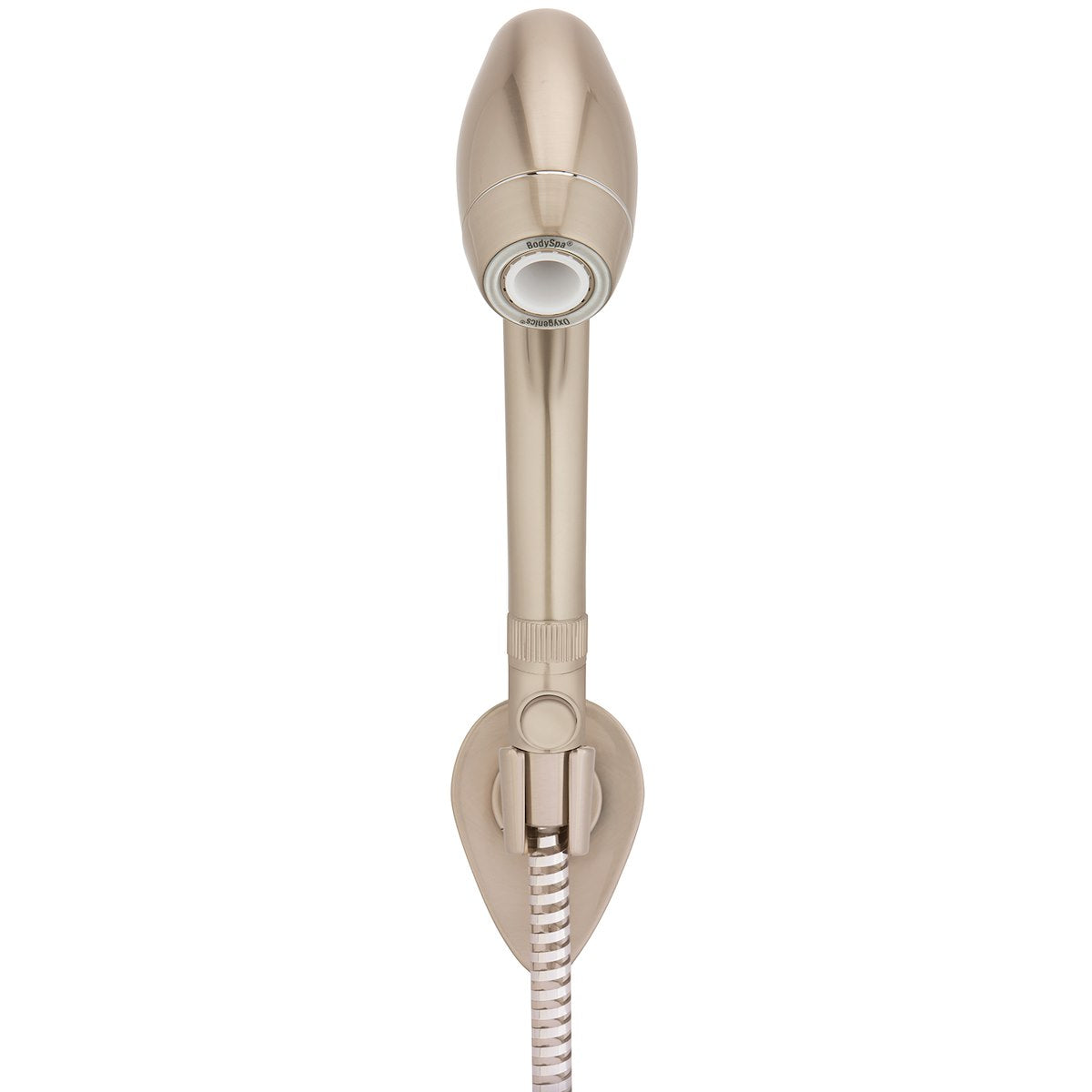 Oxygenics/ ETL Shower Head, Hand Held With 60 in Hose, With 2 Function Spray Settings, 2 in Outer Diameter - 26488