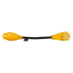 Camco Power Cord Adapter, 30 amp Male To 50 amp Female, 30 amp Dogbone - 55185