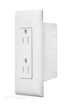 RV Designer Receptacle, 125 V AC, White - S831