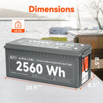 Rich Solar Battery, ALPHA 2 PRO, Group 31, 12.8 V Nominal Voltage - RS-B122SP