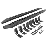 Go Rhino Running Board, RB20 Slim Line, Textured Powder Coated, Black - 69404880SPC