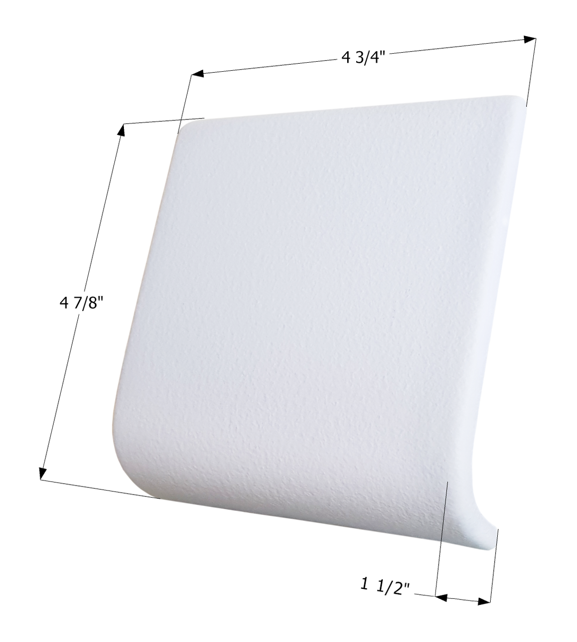 Icon Slide Out Corner Guard, Polar White - 12918